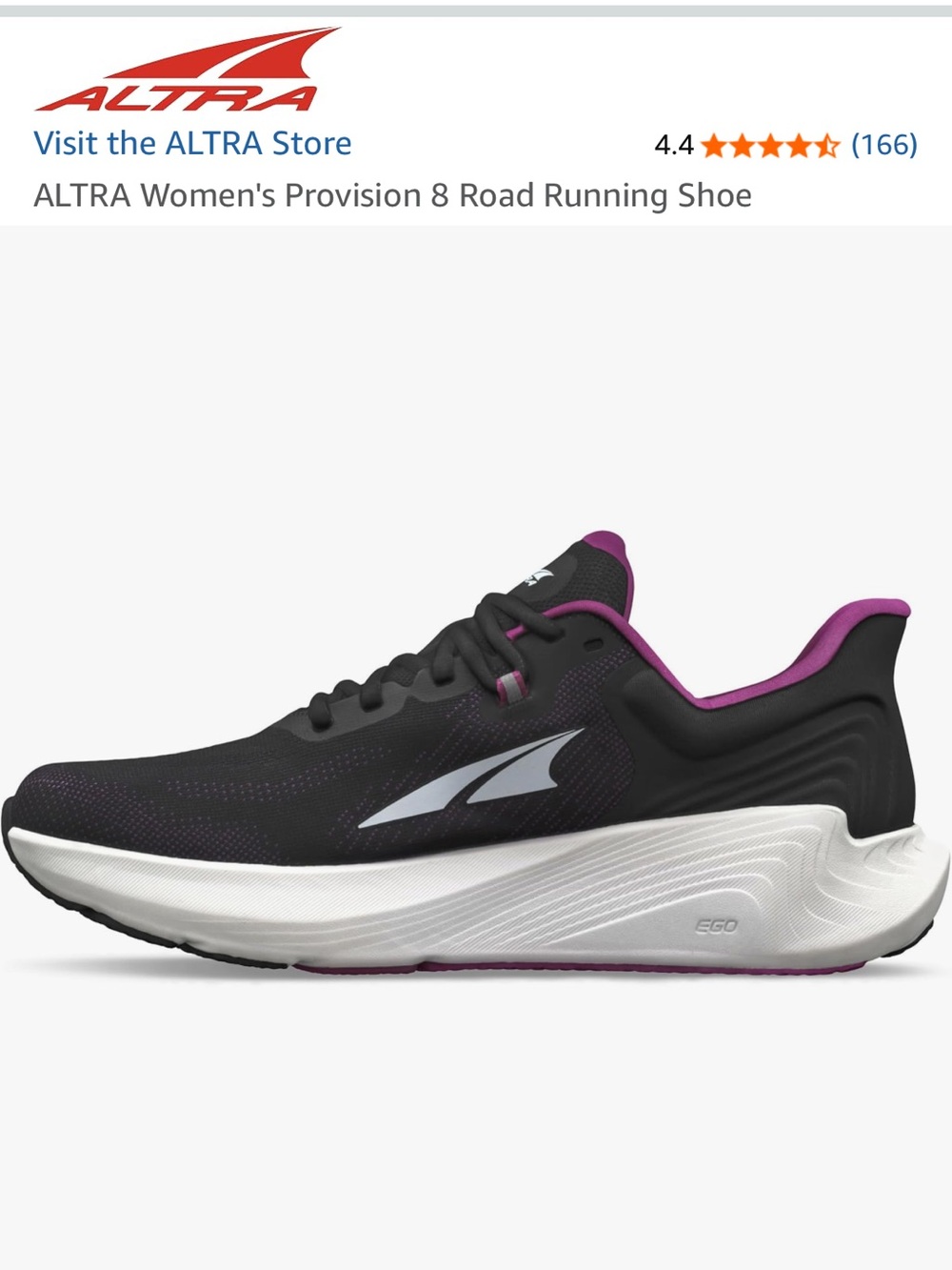 ALTRA Women's Provision 8 Road Running Shoe